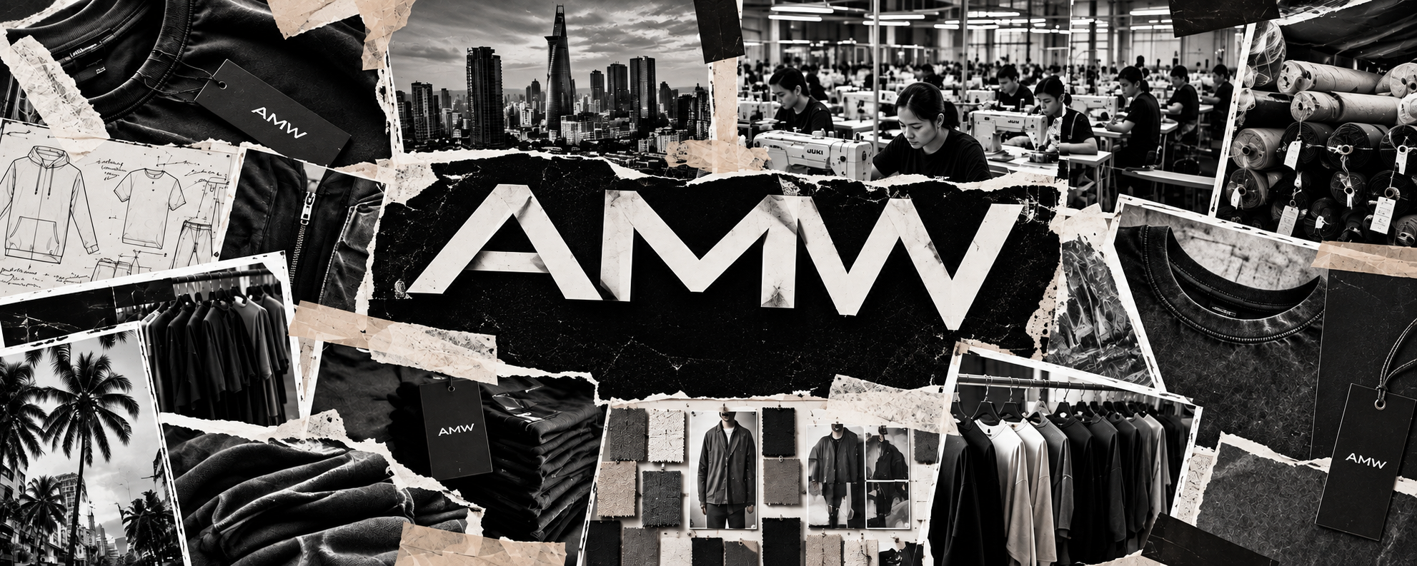 AMW Fashion Inc. mural